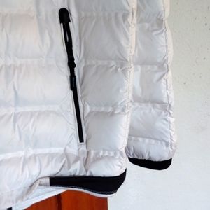 Michael Kors brilliant white puffer jacket.